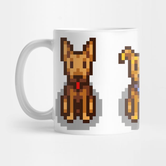 Stardew Valley Pets: 3 Dogs by r9440